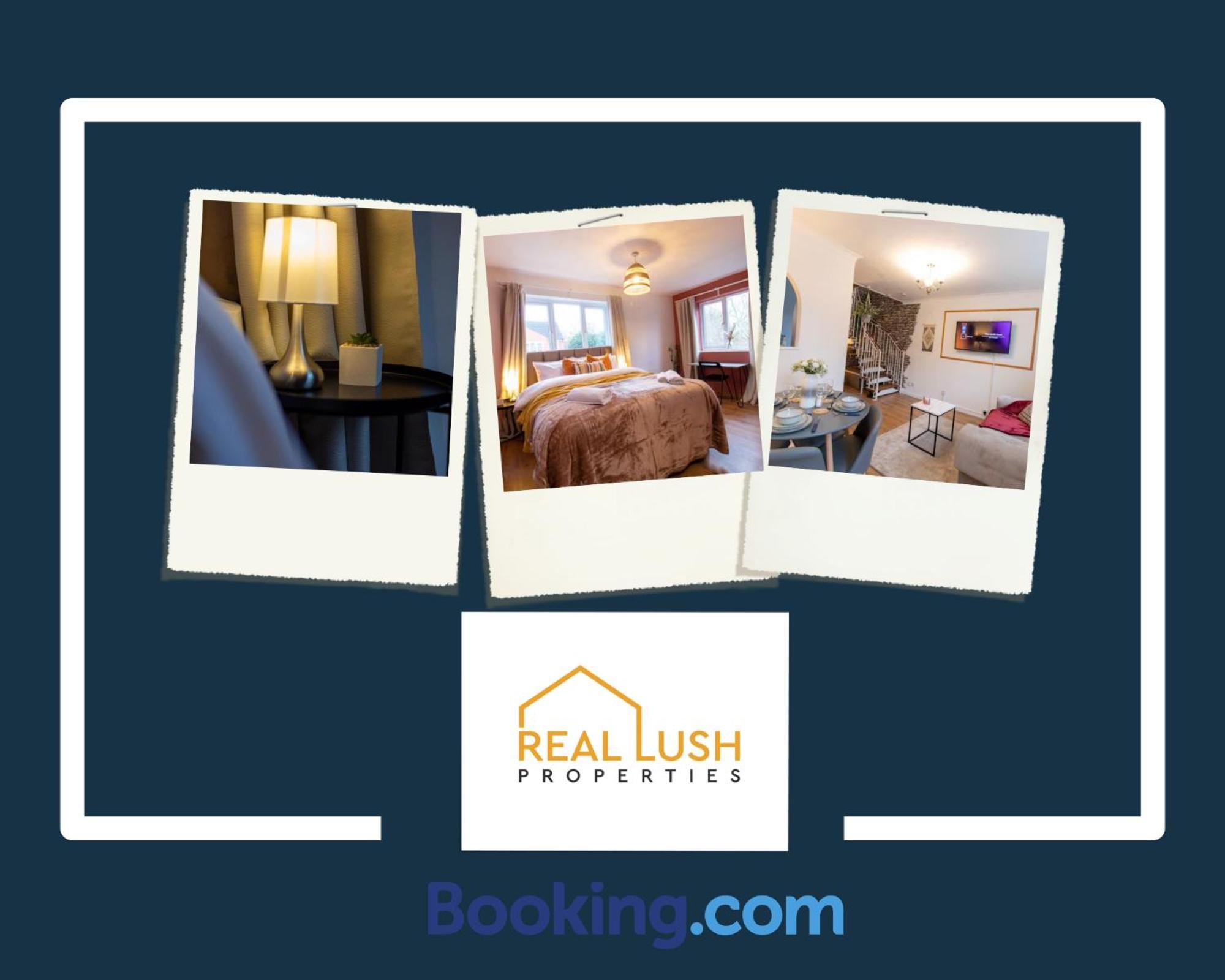 One-Bedroom Apartment By Real Lush Properties In Langsett Wolverhampton Exterior foto